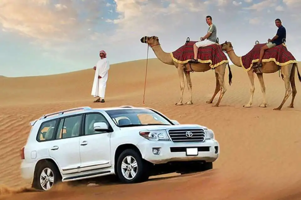 morning desert safari in Dubai